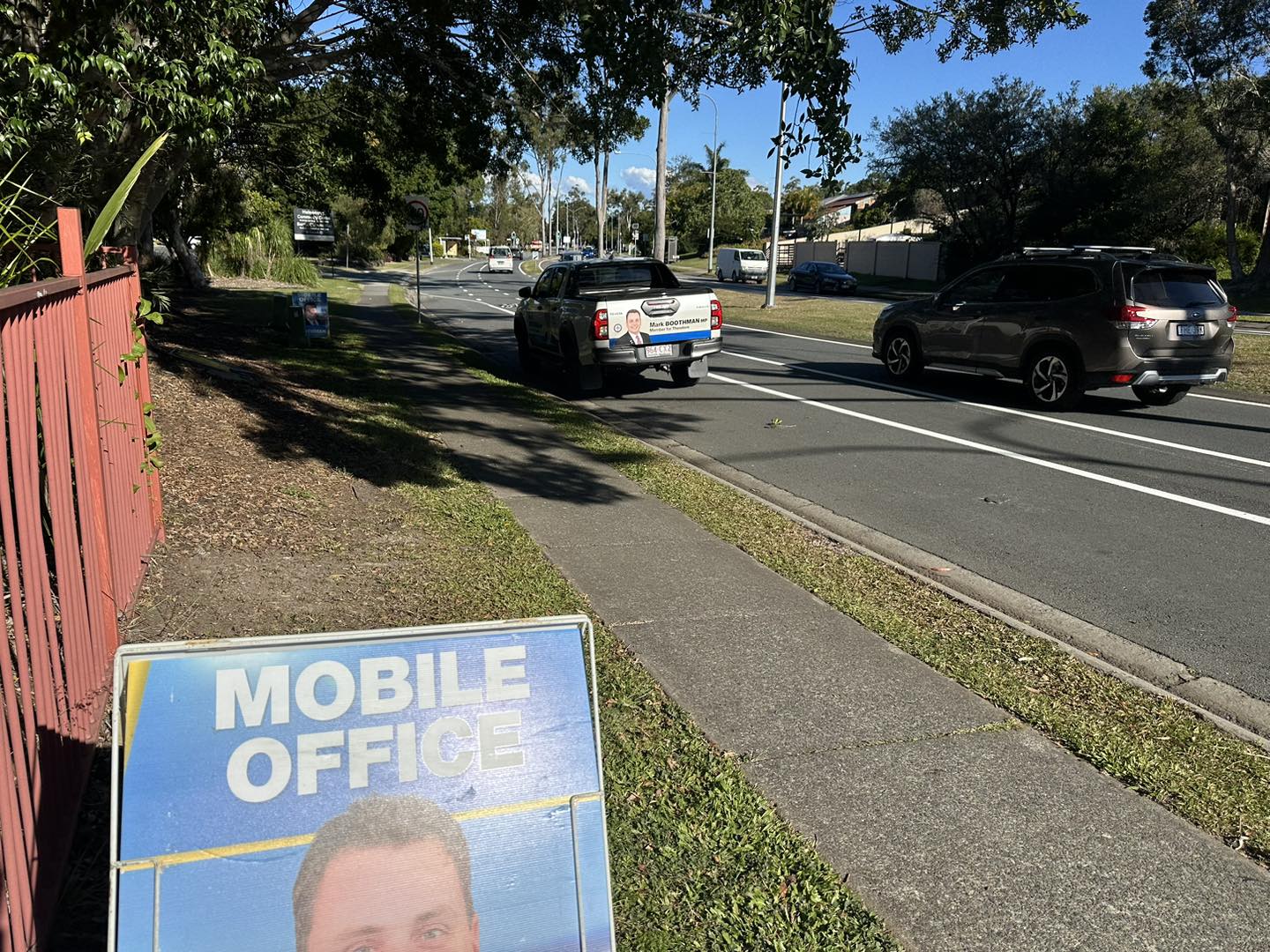 Roadside Helensvale 15 June 24